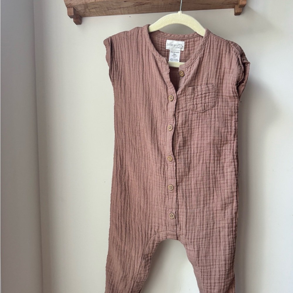 Kids One Piece in Dusty Pink